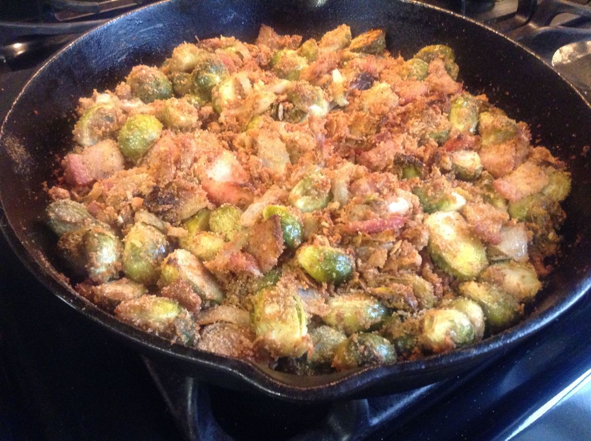 Brussels Sprouts au Gratin