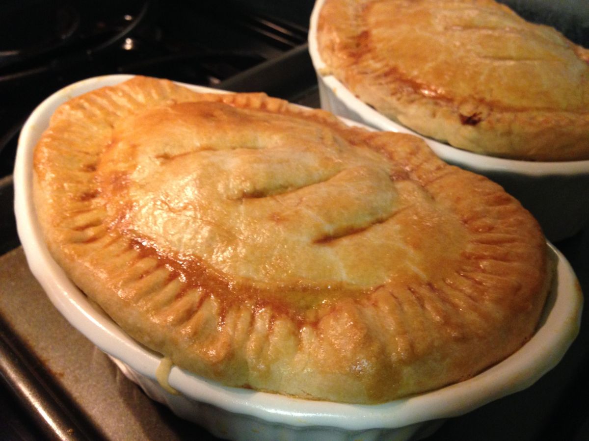 Spicy Chicken Pot Pies