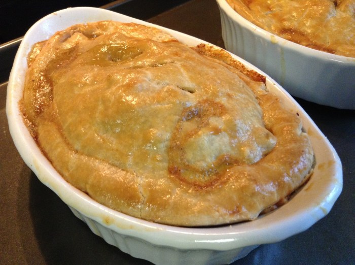 Sausage Pot Pie - Finished!