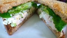 Pear & Chicken Salad Sandwich