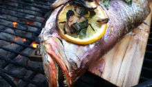 Grilled Whole Snapper