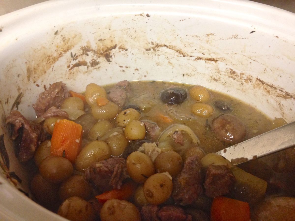 Cooked on high for 3 hours. All done.