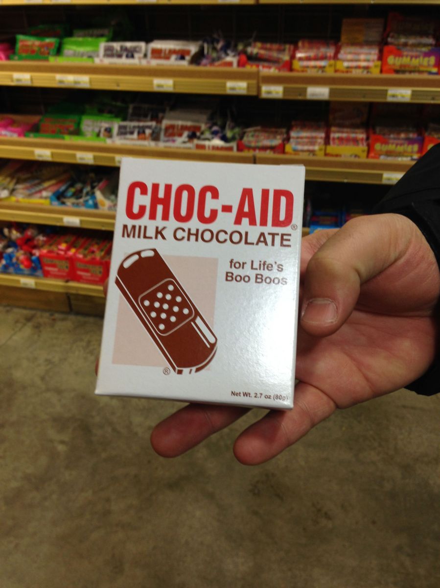 We bought a bunch of candy.