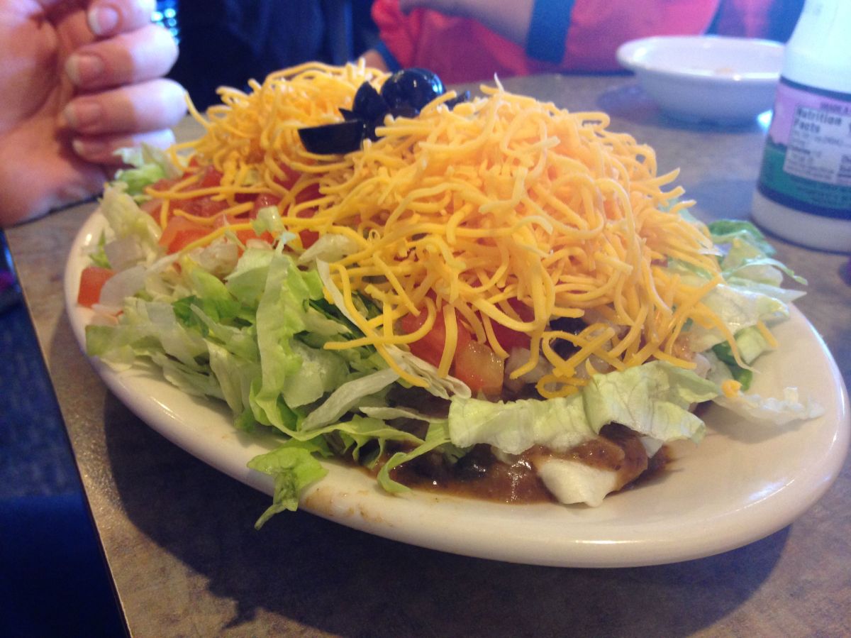 This is the veggie burrito.