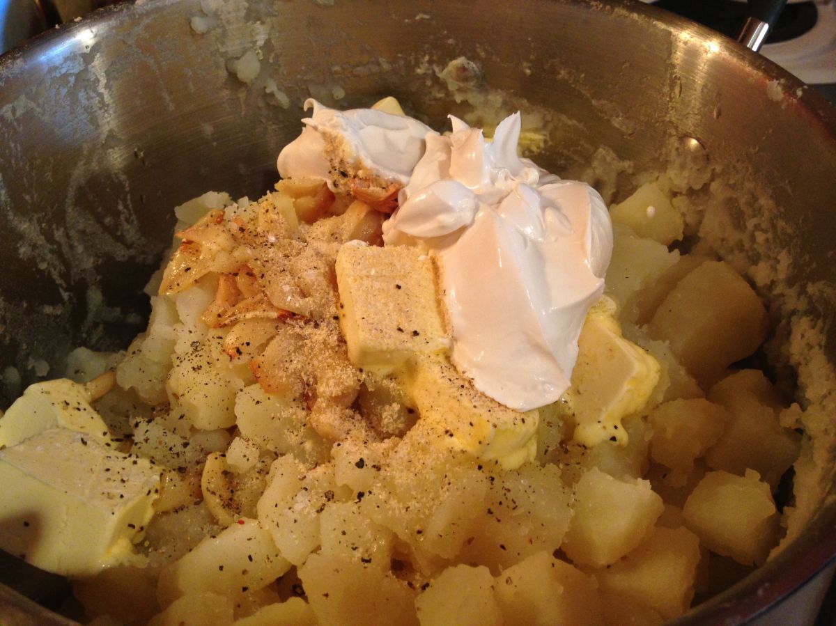 Kosher Garlic Mashed Potatoes