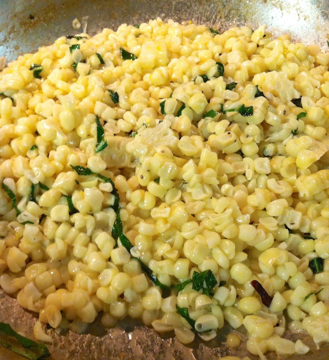 The Best Sweet Corn Sautee