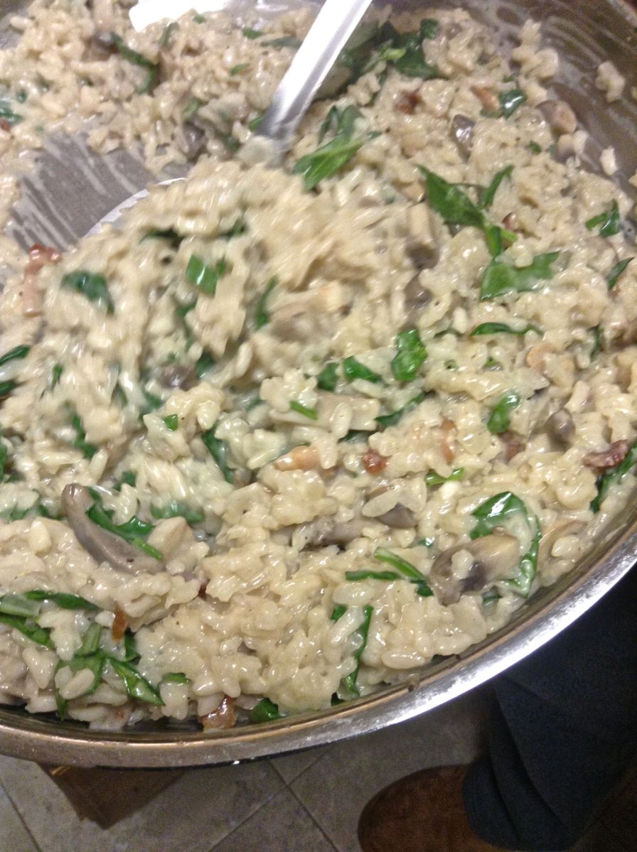 Another Mushroom Risotto